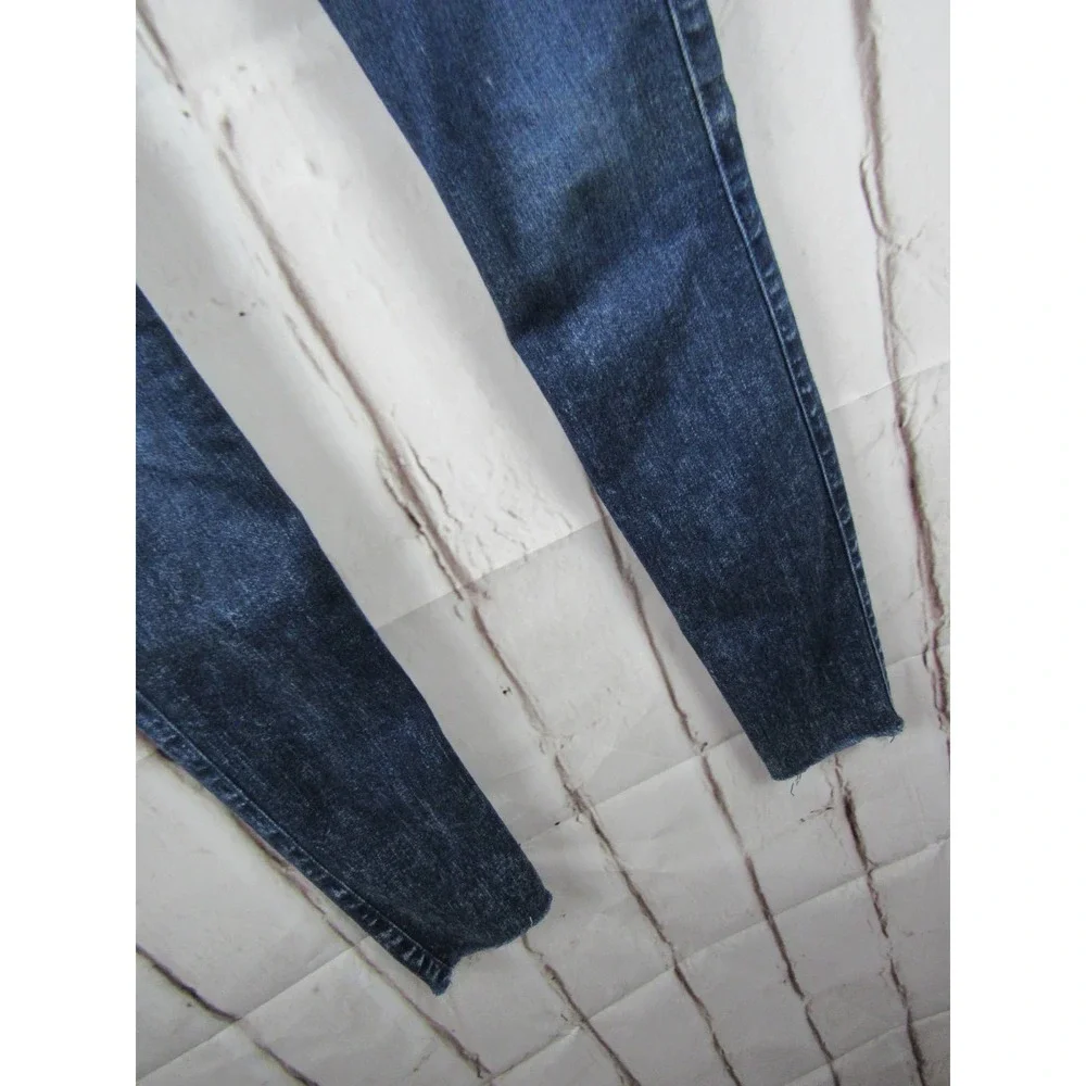 Hollister Women Jeans Size 0 Blue High Rise Jean Legging - Picture 3 of 6